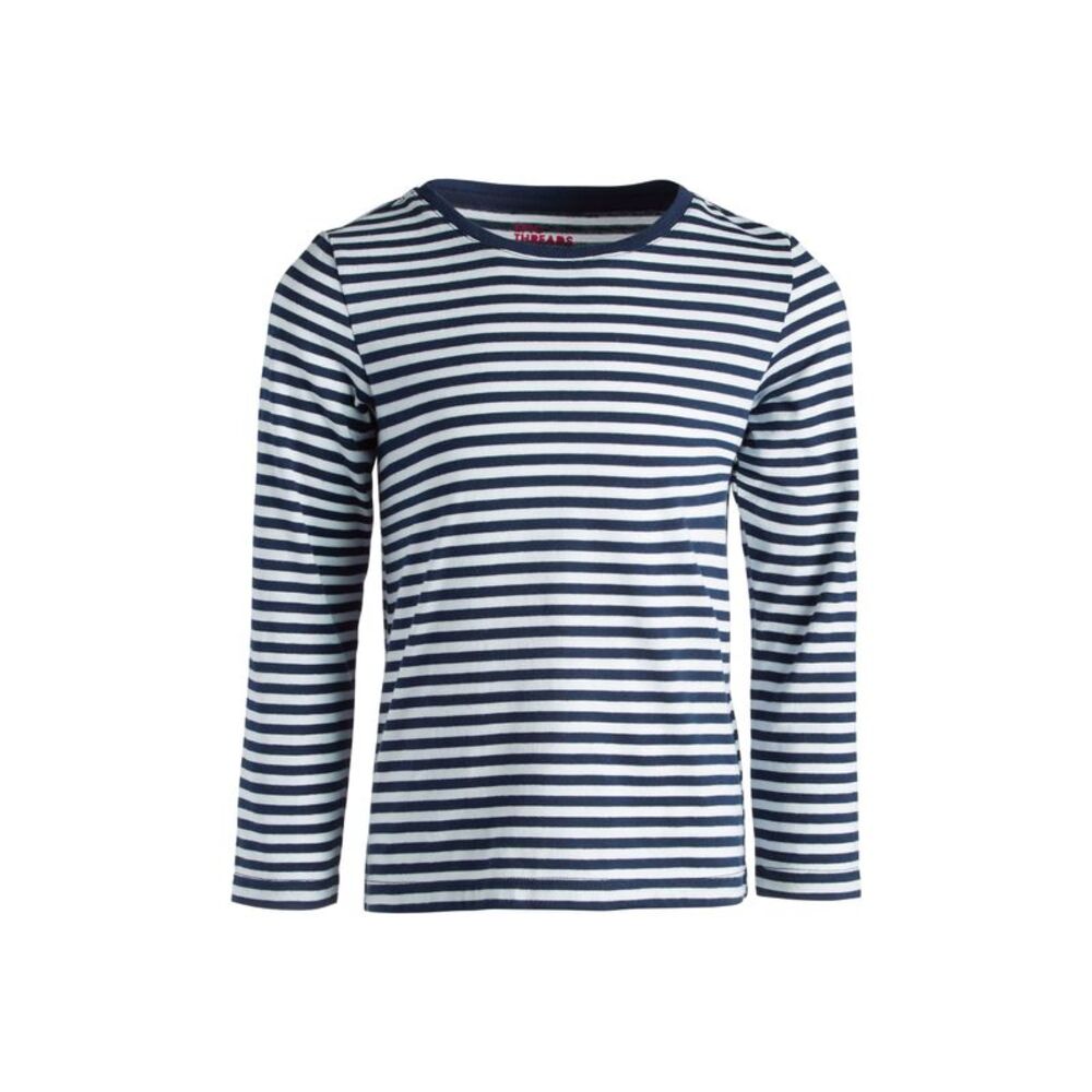 Epic Threads Big Girls Long Sleeved Basic Striped Tee